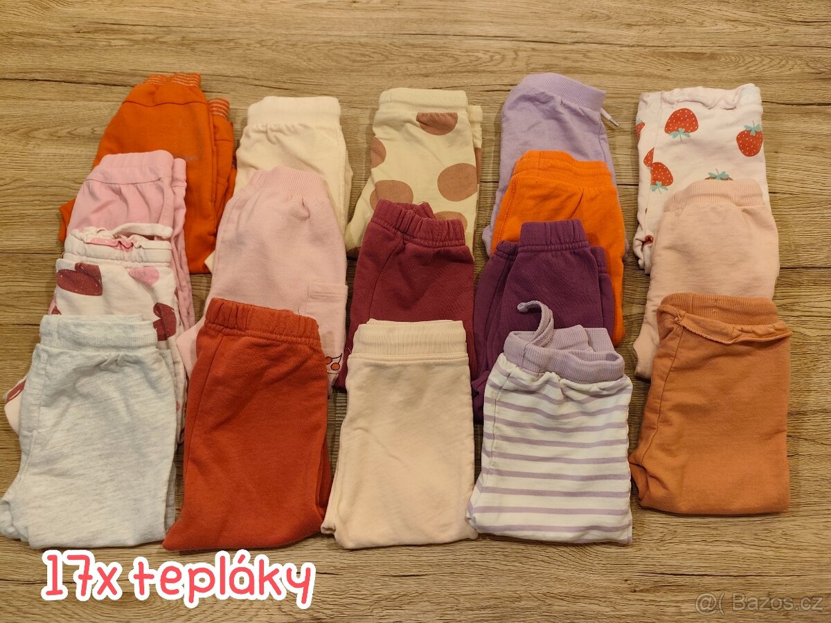 Velký balík oblečení pro holčičku 86 - 4