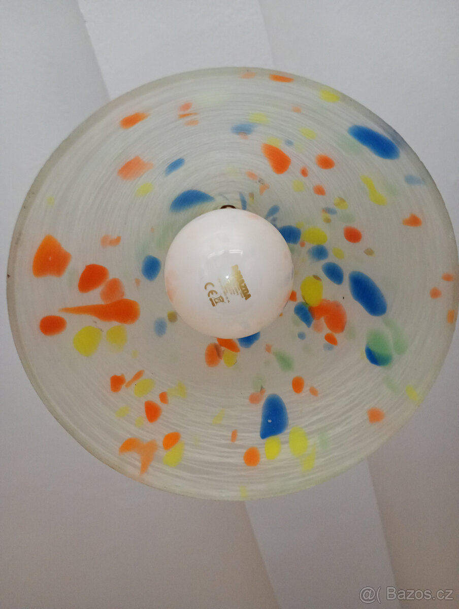 Lustr od Jaroslav Junek ŽÍHANÉ sklo,ruční práce - 4