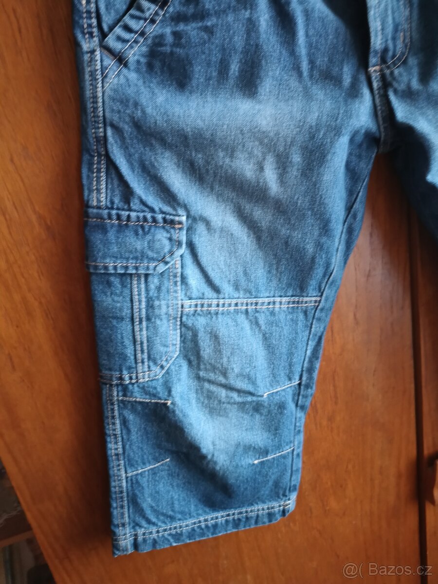 3/4 cargo džiny Regular - 4