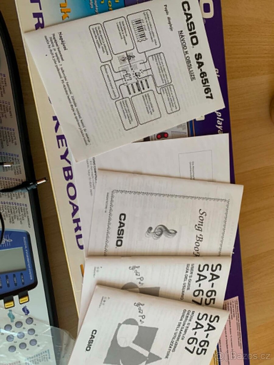 Dětské klávesy Casio SA-67 - 4