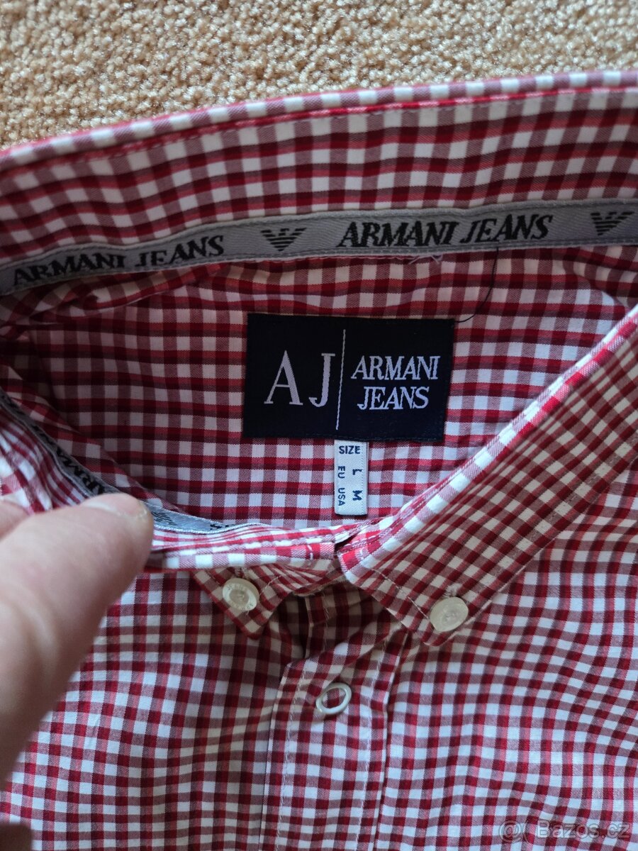 Armani Jeans kosile krátký rukáv - 4