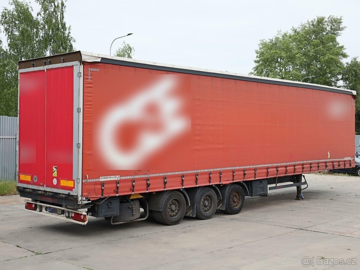 Schwarzmüller SPA 3/E, MULDA, LOW DECK, TŘÍSTRANNÁ SHRNOVAC - 4