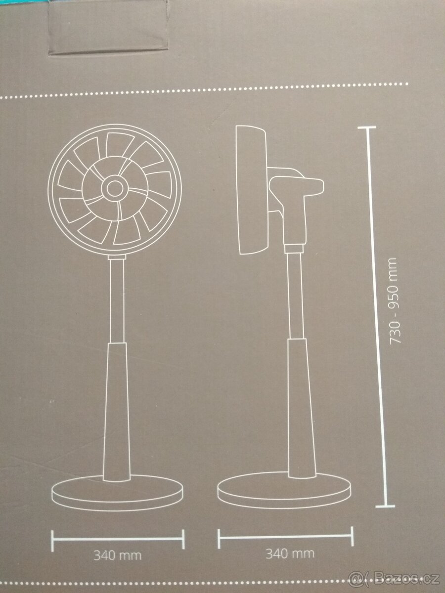 Nový stojanový ventilátor DUUX Whisper - orig. balení - 4