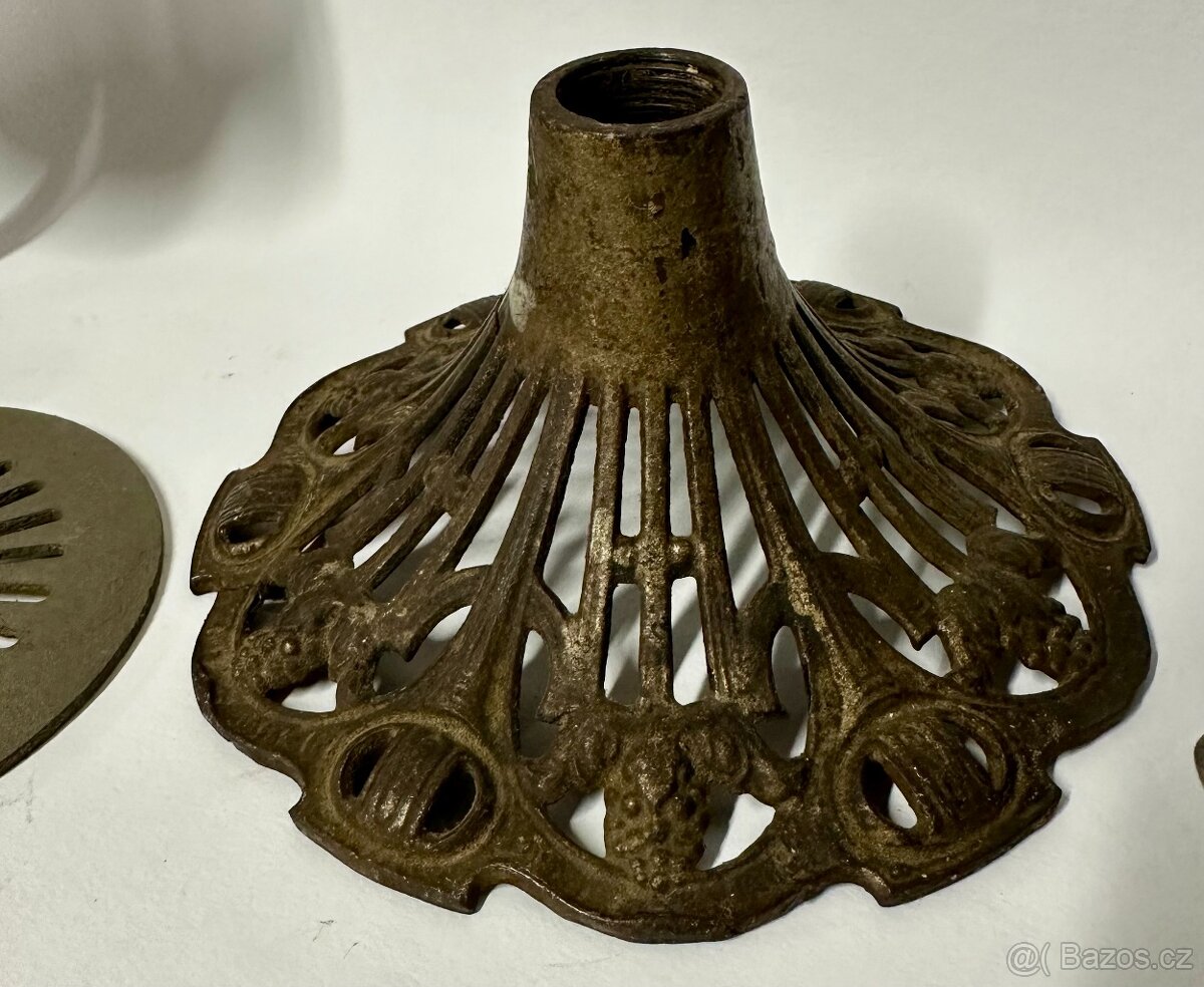 Díly do starých lamp STARÁ KVALITNÍ PRÁCE - 4