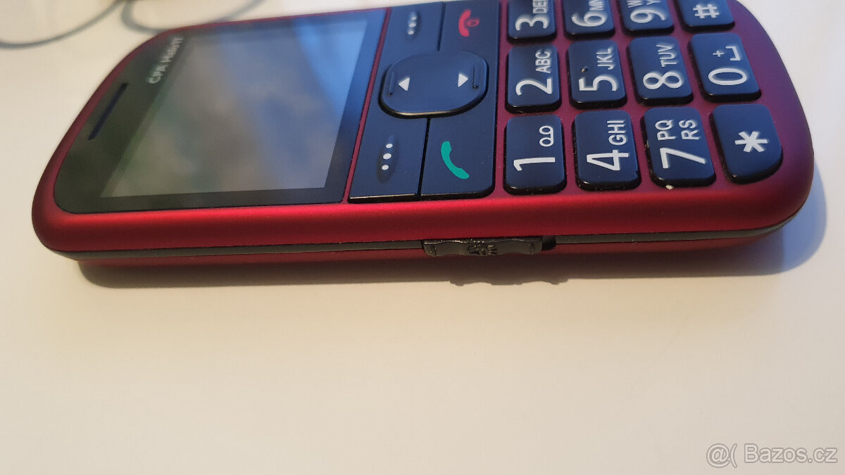 Telefon pro seniory CPA Halo 11 červený - 4