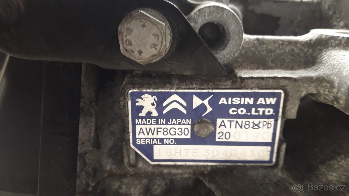 Peugeot, Citroen, DS automatická převodovka - 4