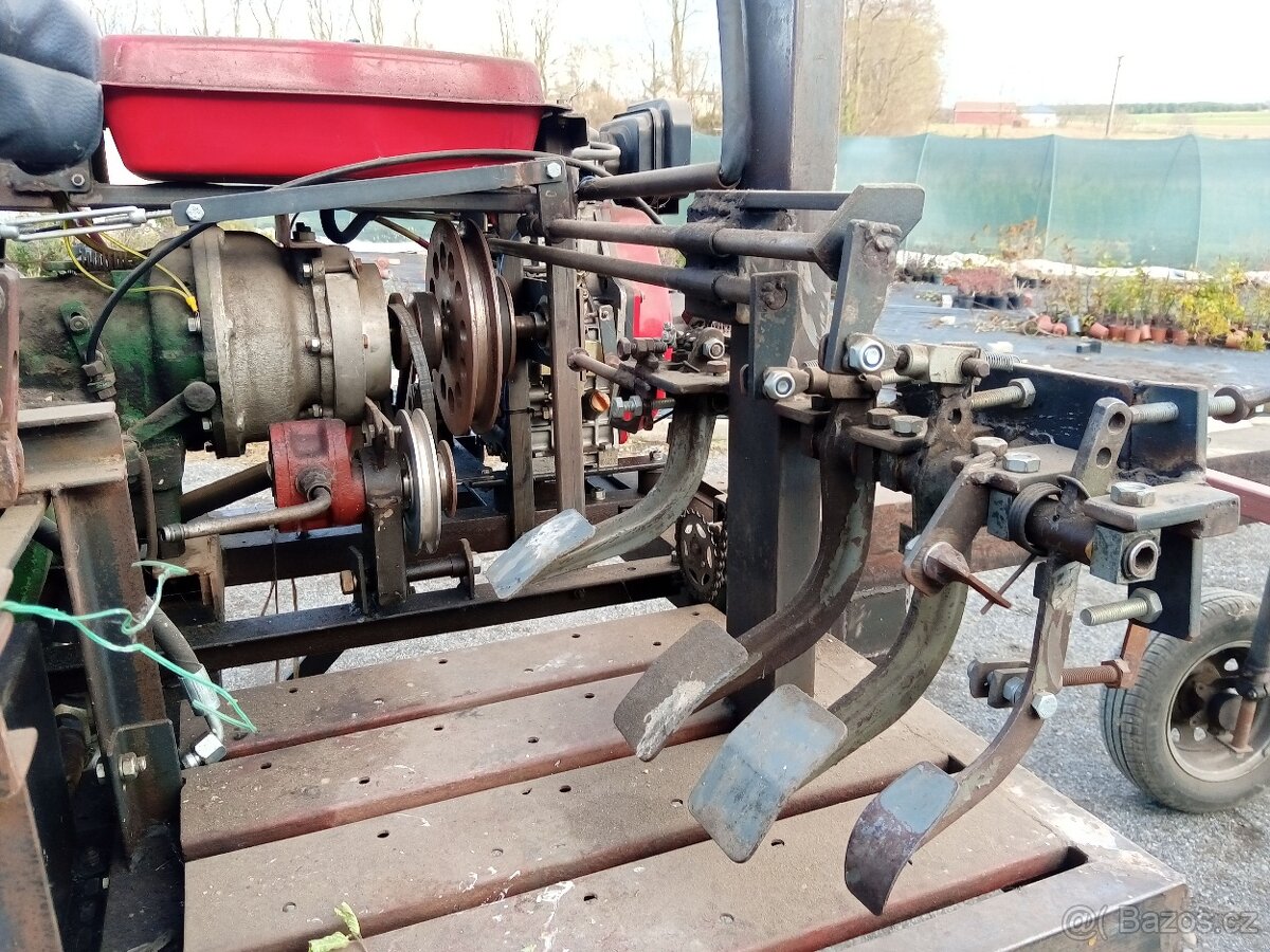 Malotraktor domácí výroby - 4