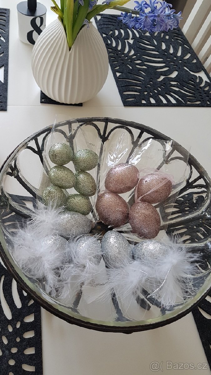 velikonoční vajíčka, různé dekorace - 4