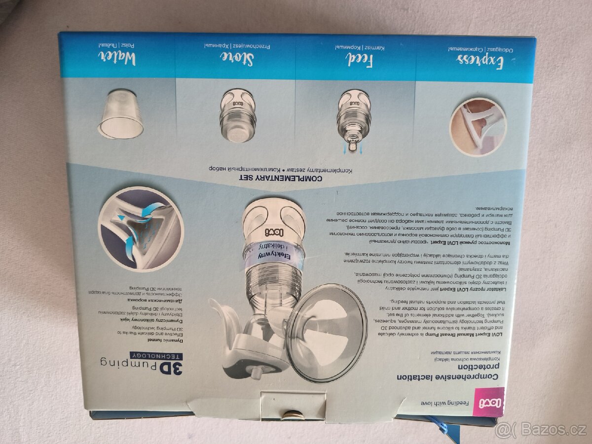 Odsávačka mateřského mléka lovi expert 3D - 4