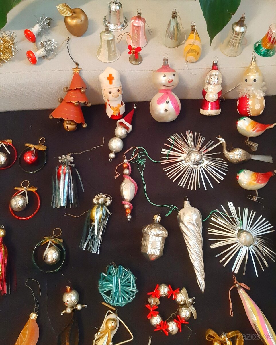 Vánoční retro ozdoby.. - 4