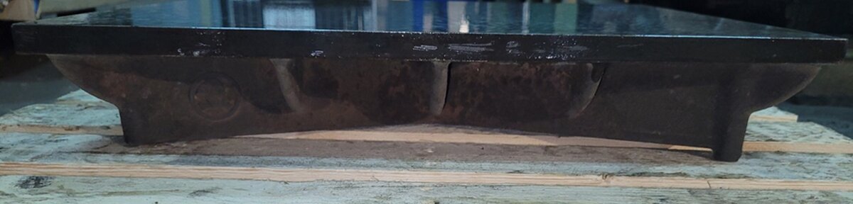 Rýsovací litinová deska 500 x 400 mm D8. - 4