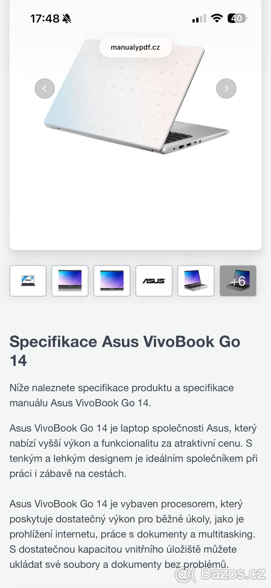 notebook ASUS A410MA - 4