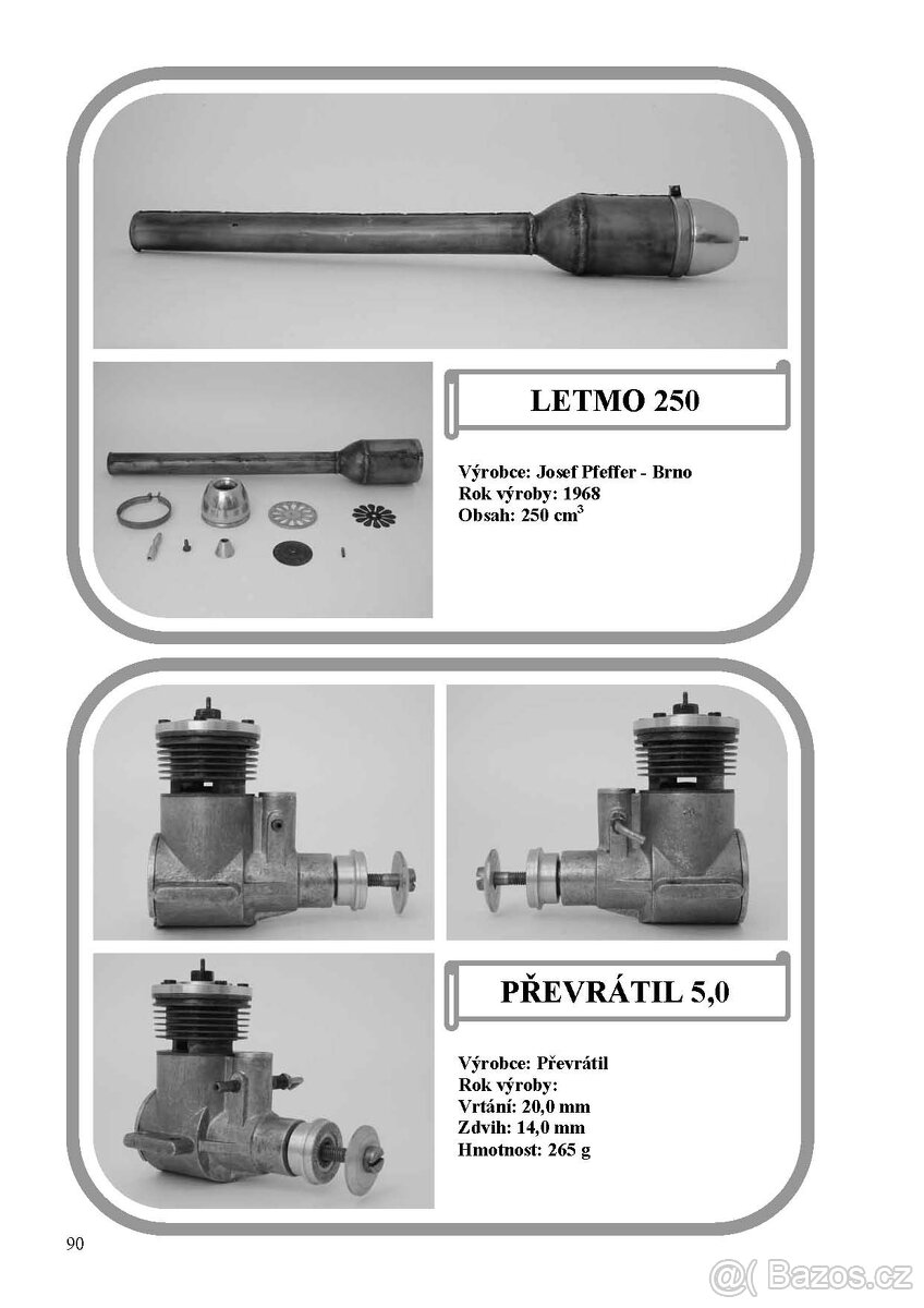 Kniha České modelářské motory - 4