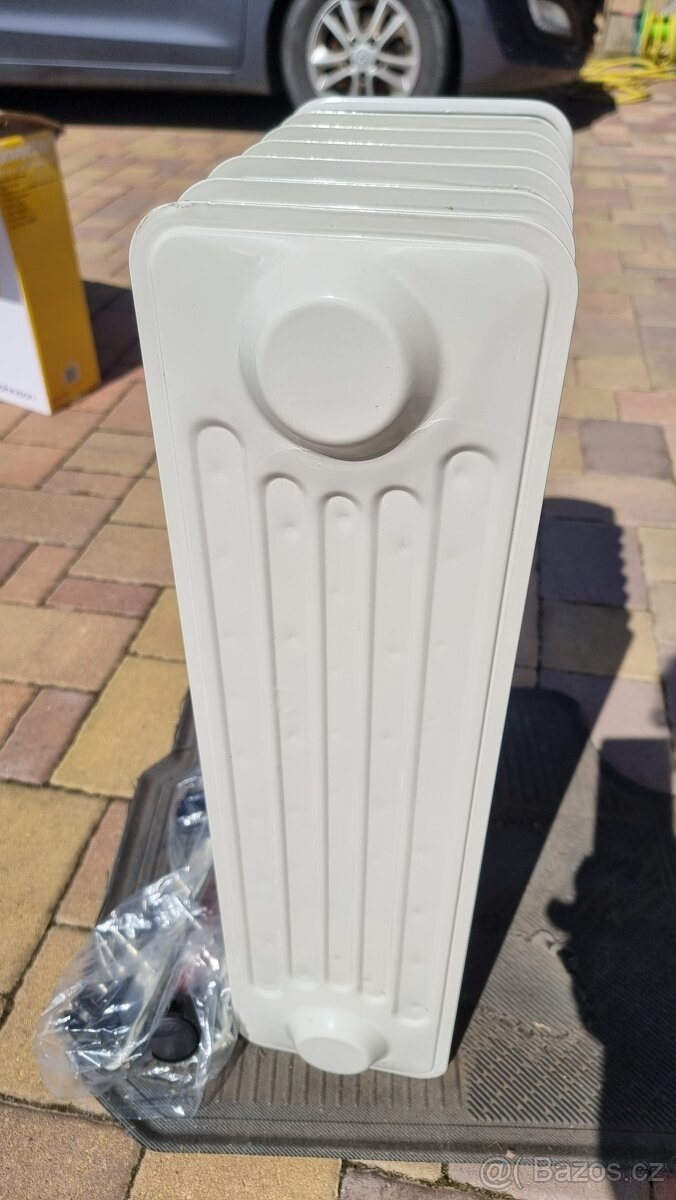 Elektrický olejový radiátor žebrový - 4