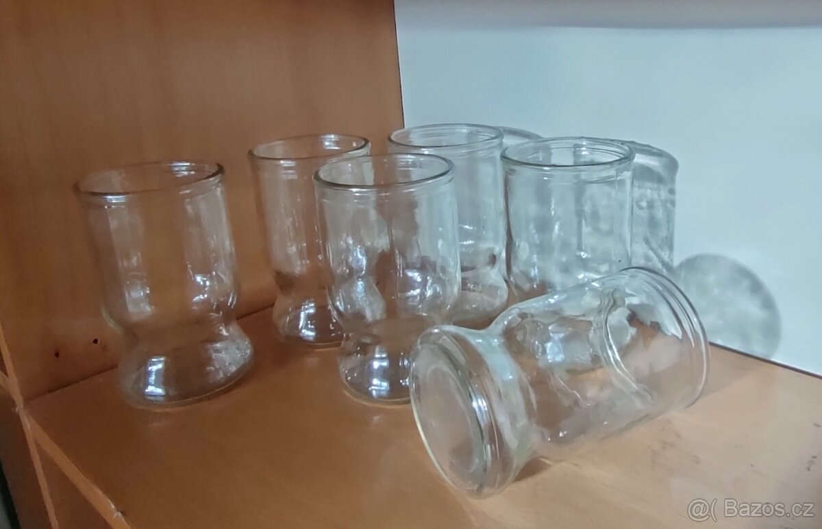 Sady skleniček a skleničky od hořčice - 4