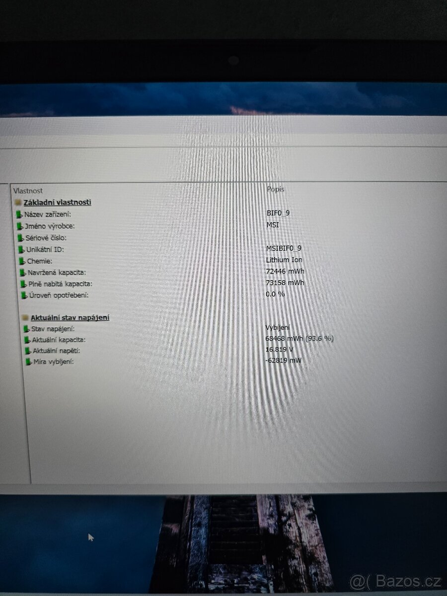 Herní notebook MSI Katana 17 - RTX 5070/32GB RAM/i7 - 4