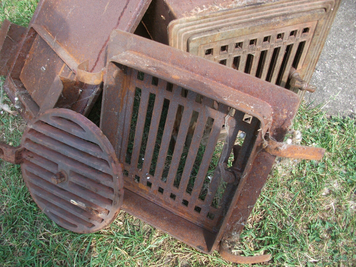 Kování na sloupová kamna - 4