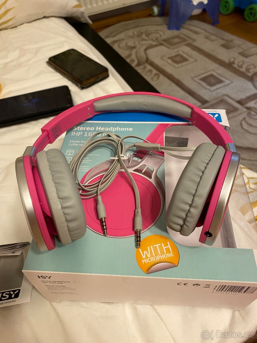 Sluchátka TDK ST100 růžová - 4