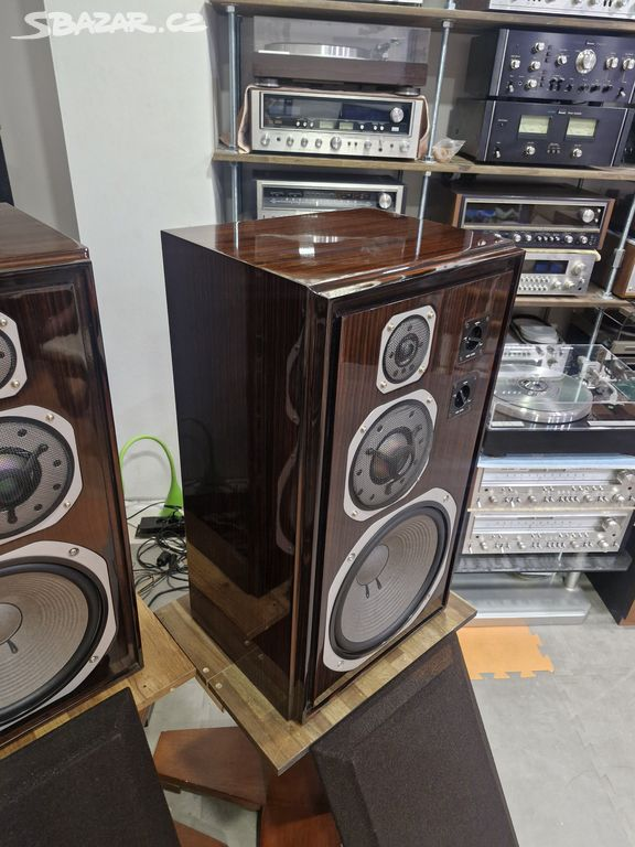 reproduktory Yamaha NS-1000- eben makasar- šelak - 4