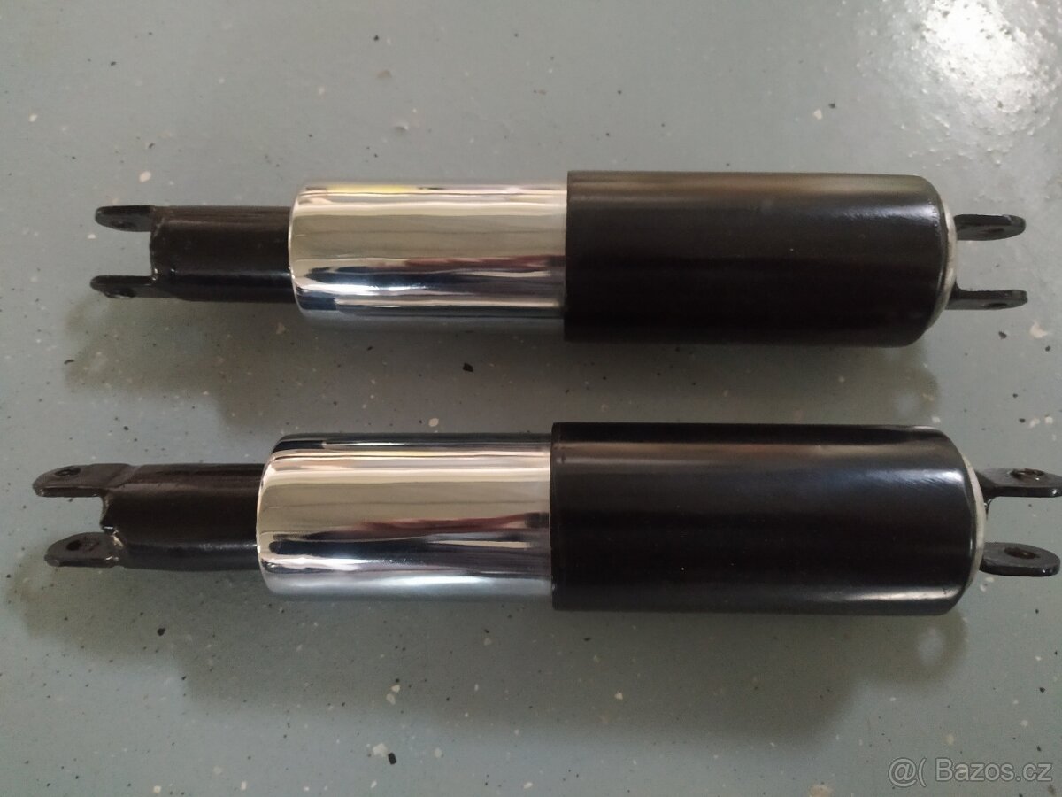 JAWA, CZ, zadní pérování - 4