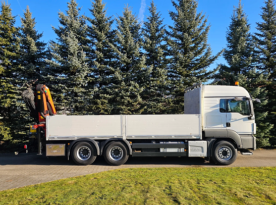 MAN TGS 26.440 6x4 - valník s hydraulickou rukou Palfinger - 4