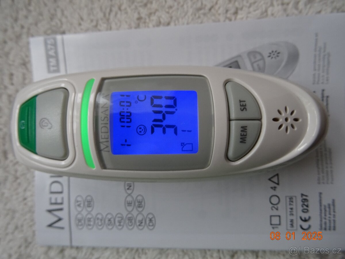 Multifunkční infračervený teploměr MEDISANA TM 750, 6v1 - 4