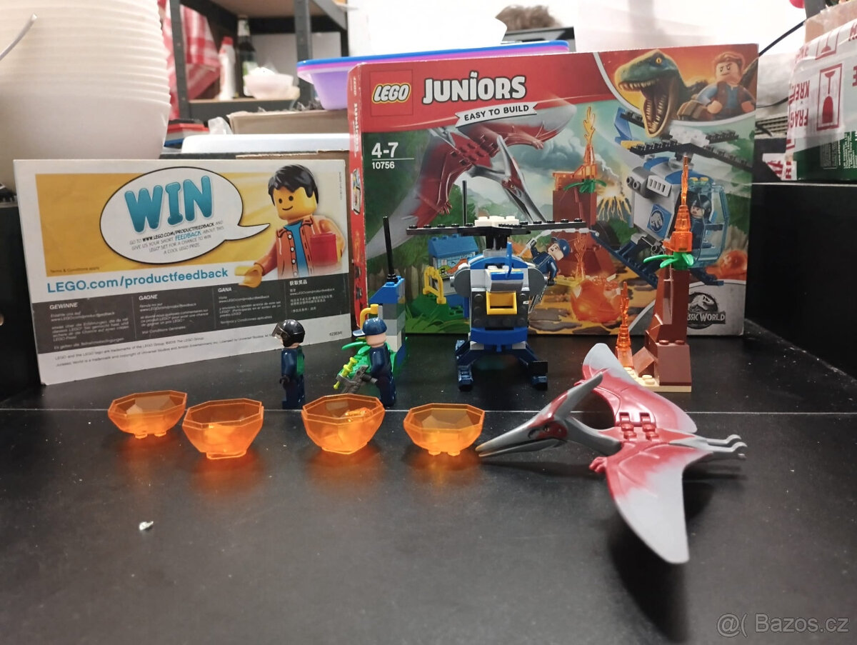 LEGO Jurassic World 10756 Pteranodon Escape +návod +box - 4