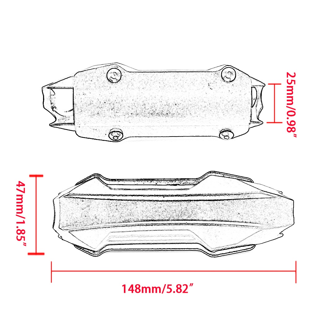 Ochrana padácích rámů pro průměr 25 mm - 4