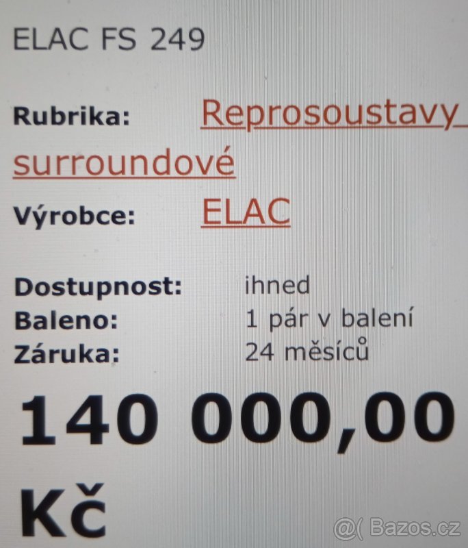 Domácí kino ELAC - 4