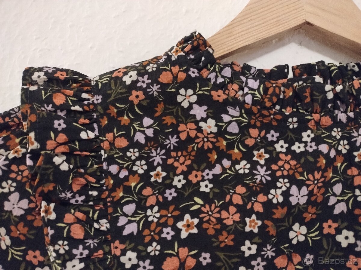 12) šatičky černé s dlouhým rukávem - 4