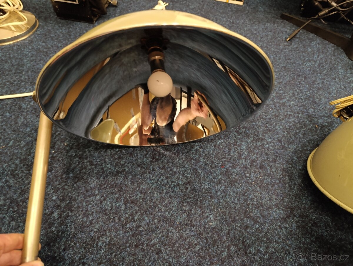 2x Retro lampy - chrom - 4