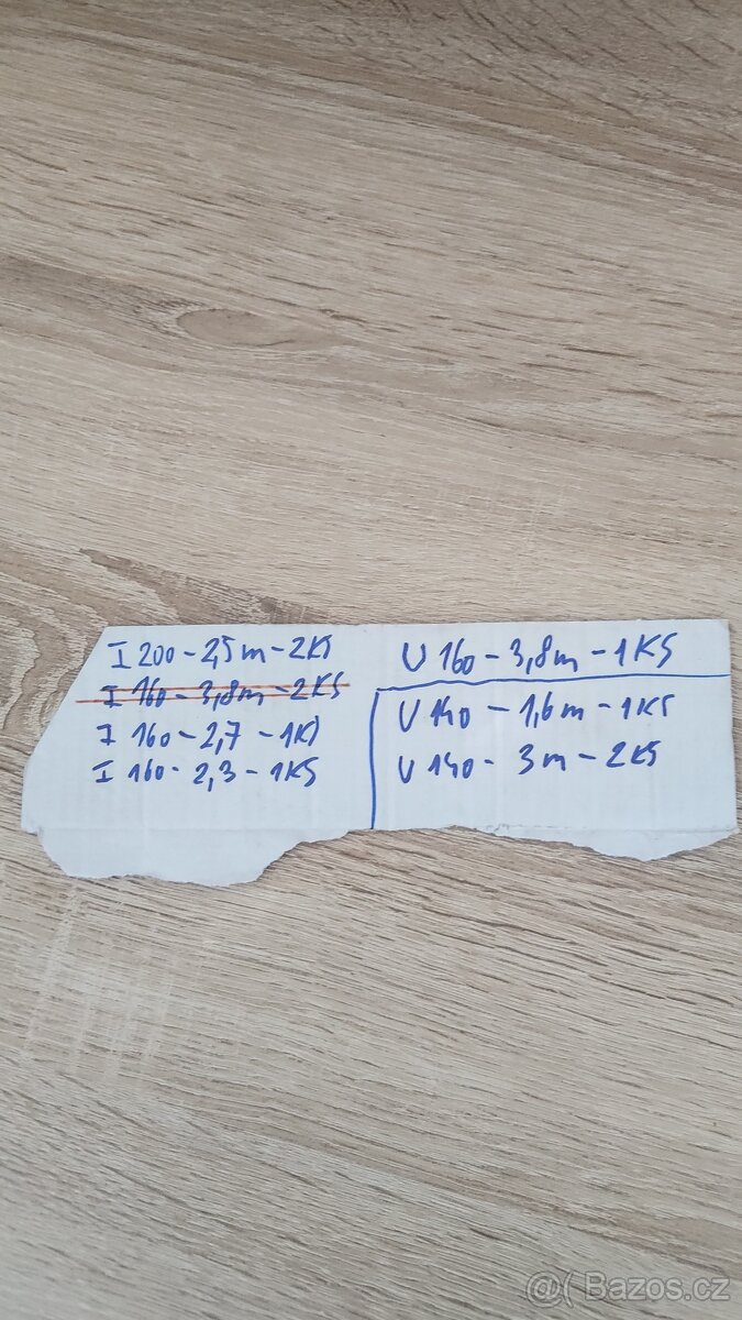 Traverza U140, U160, I160 a I220 - 4