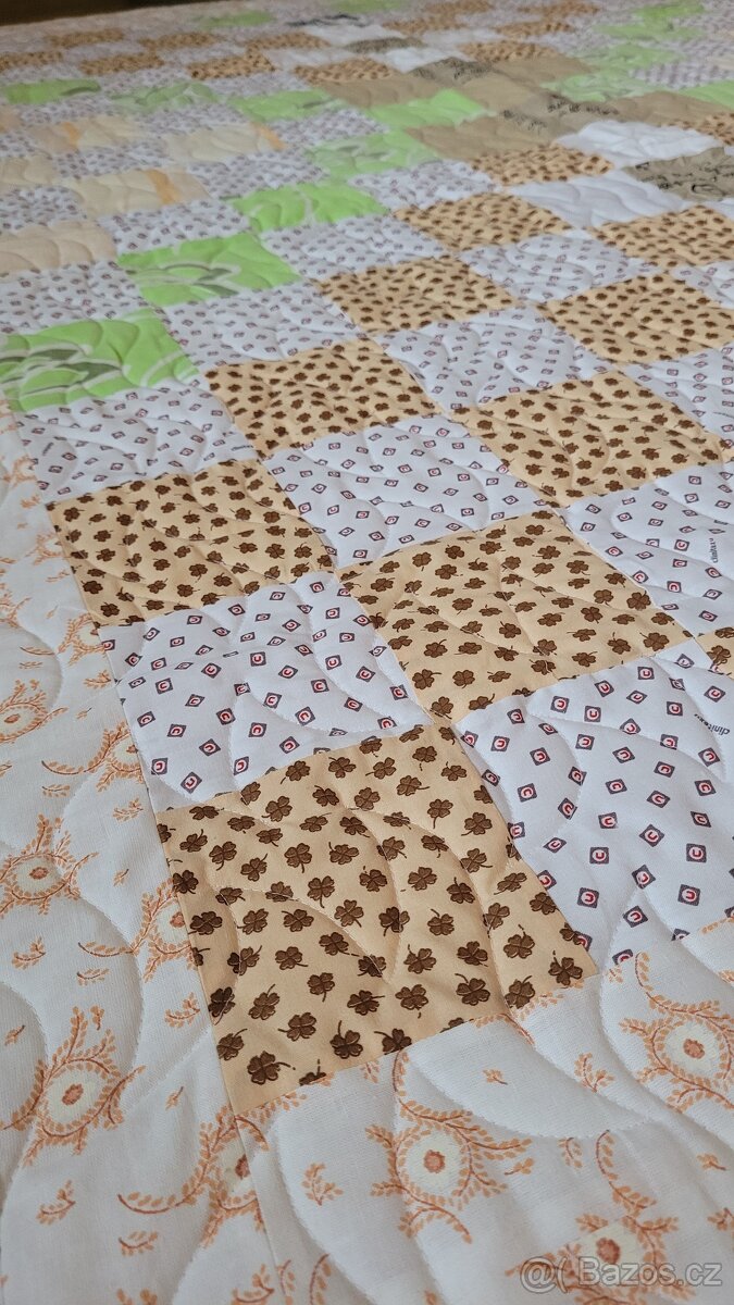 Prodám patchworkovou deku - 4