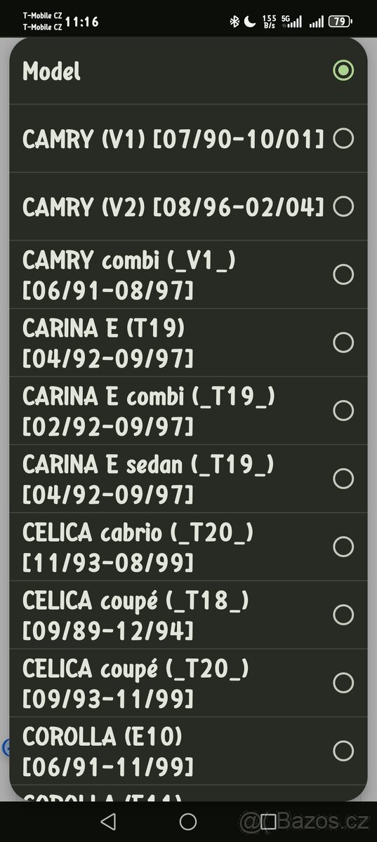 Corola E9, E10, E11, Celica, Carina E, RAV4 - 4