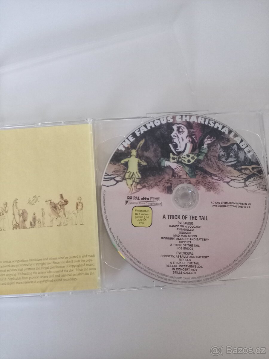 Prodám cd, sacd, plus dvd Genesis - 4
