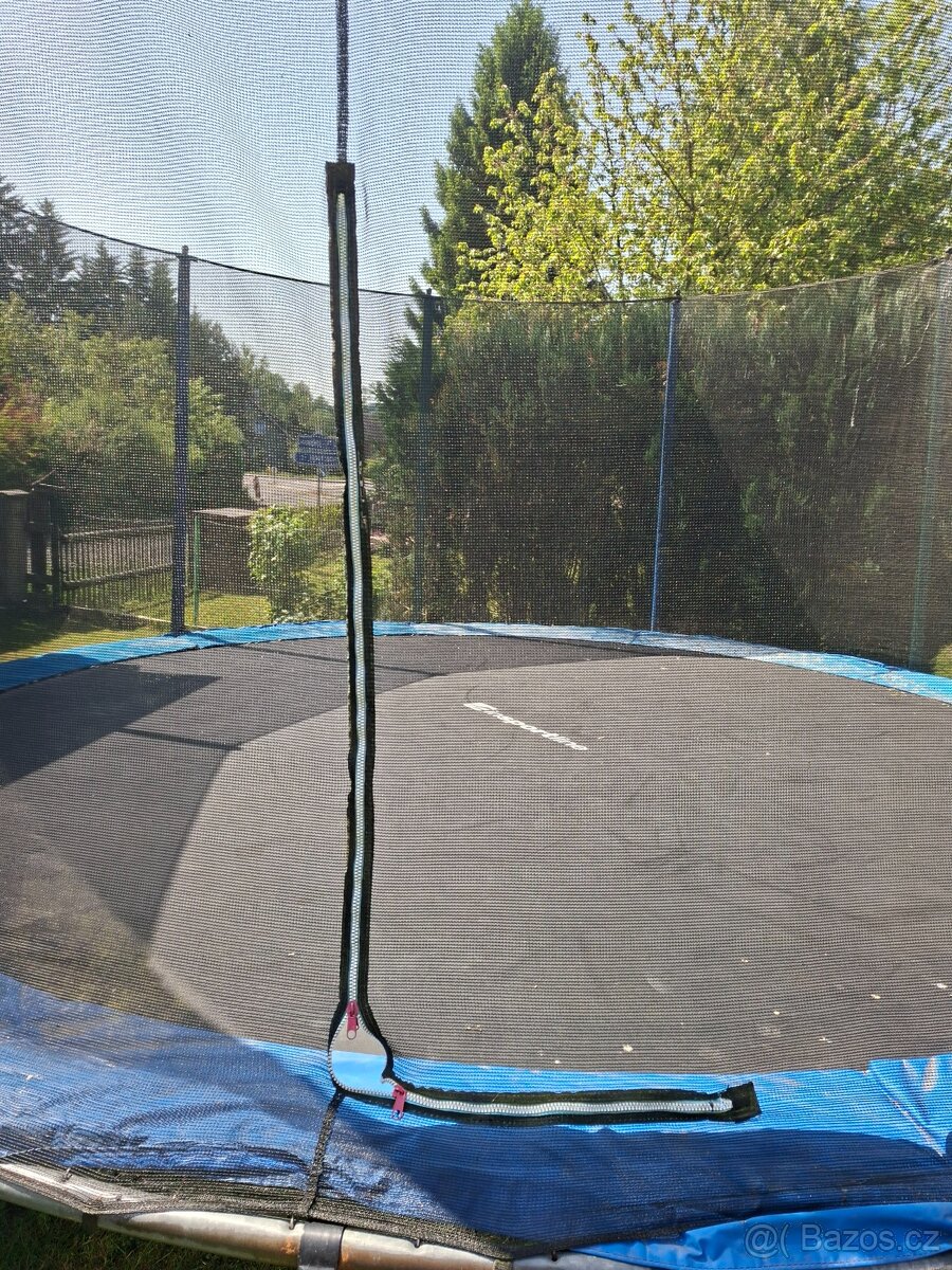 Trampolina 460 cm prumer,LEVNĚ,nabídněte - 4