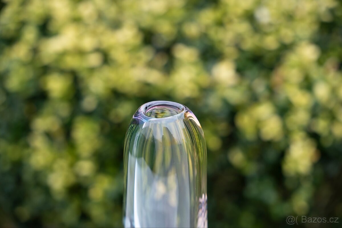 Krásná váza z hutního skla - Josef Rozínek - 4