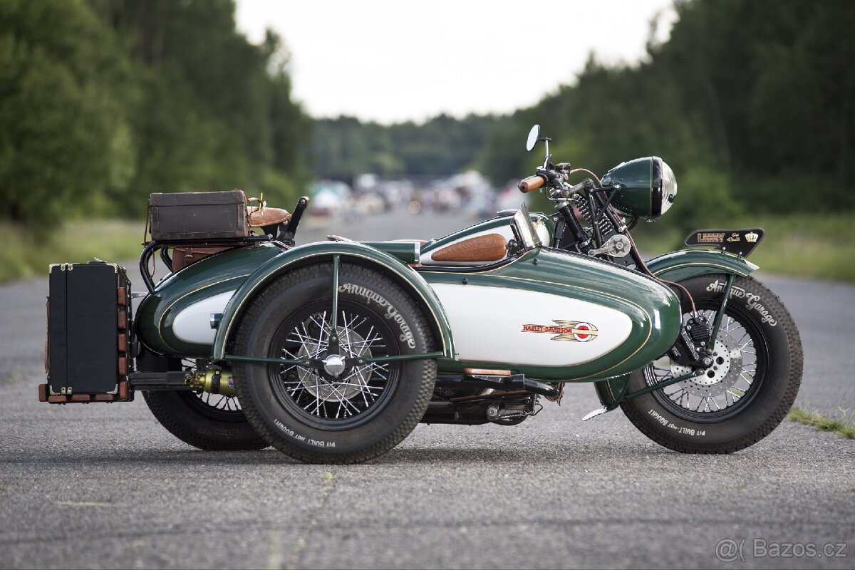 Harley-Davidson FLH1200 Shovelhead Sidecar Limey - 4