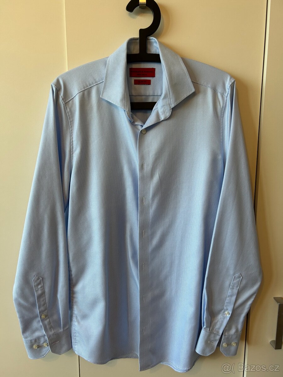 Modro bílá košile - 4