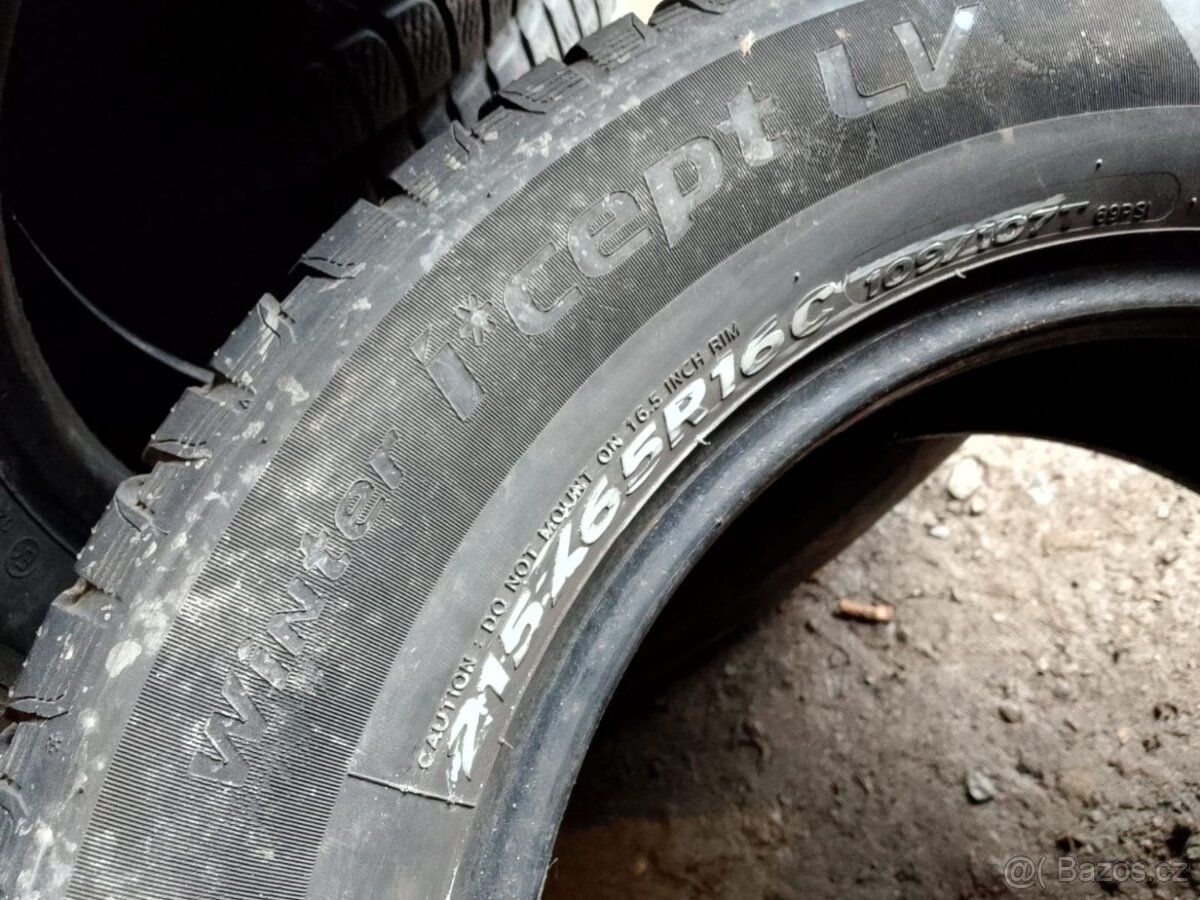 215/65/16c 109/107t Hankook - zimní pneu 2ks dodávkové - 4