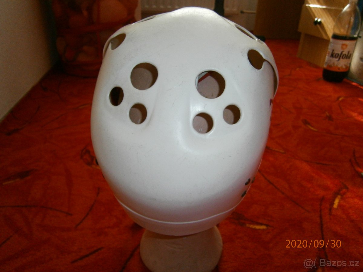 retro hokejová helma,přilba,samolepky MS v hokeji - 4