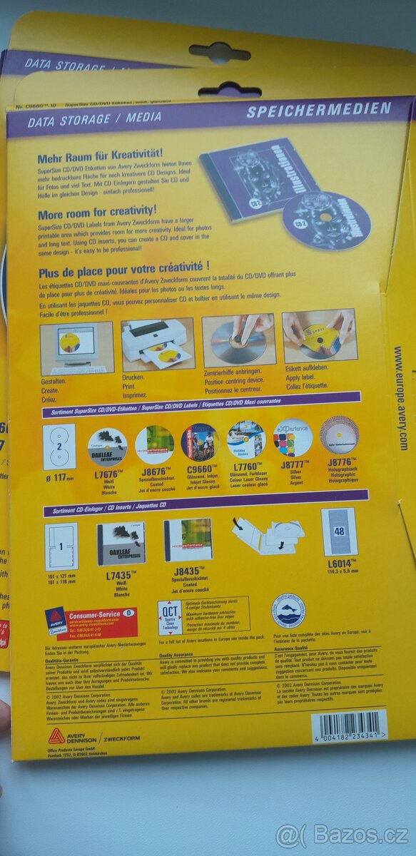 Etikety na CD/DVD - 4