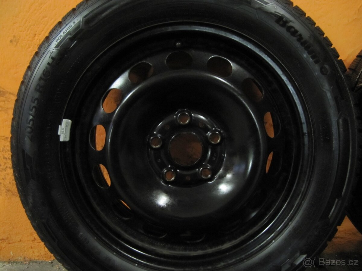Plecháče + 205/55/16 Barum - 4