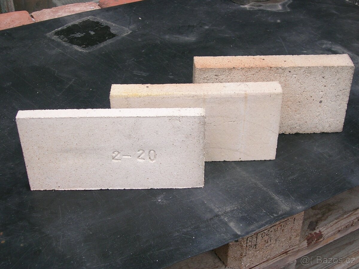 Šamotové cihly - plátky - 4