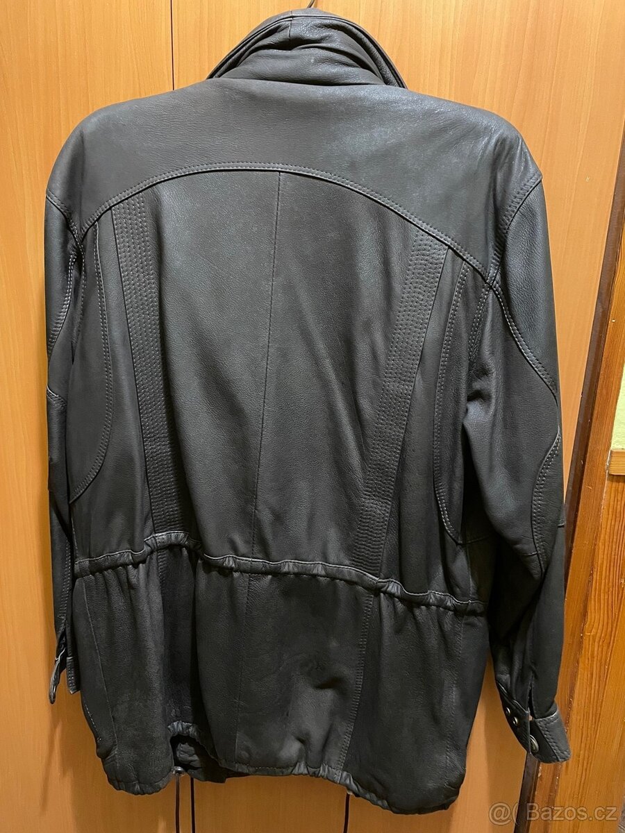 Pánská kožená parka - 4