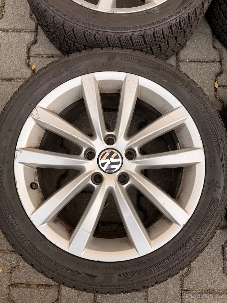 5x112 R17 Vw Zimní pneu - 4