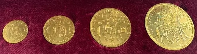 Sada dukátů sv. Václava 1, 2, 5, 10 – 2014, TOP investice - 4