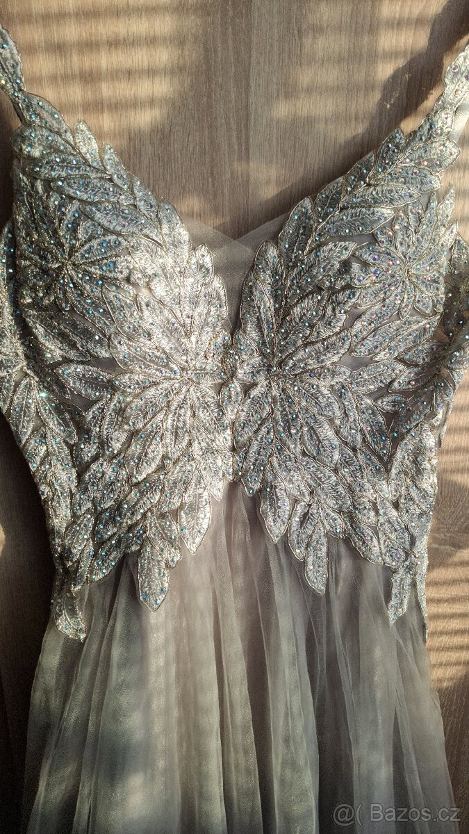Maturitní/plesové šaty XS/S - 4