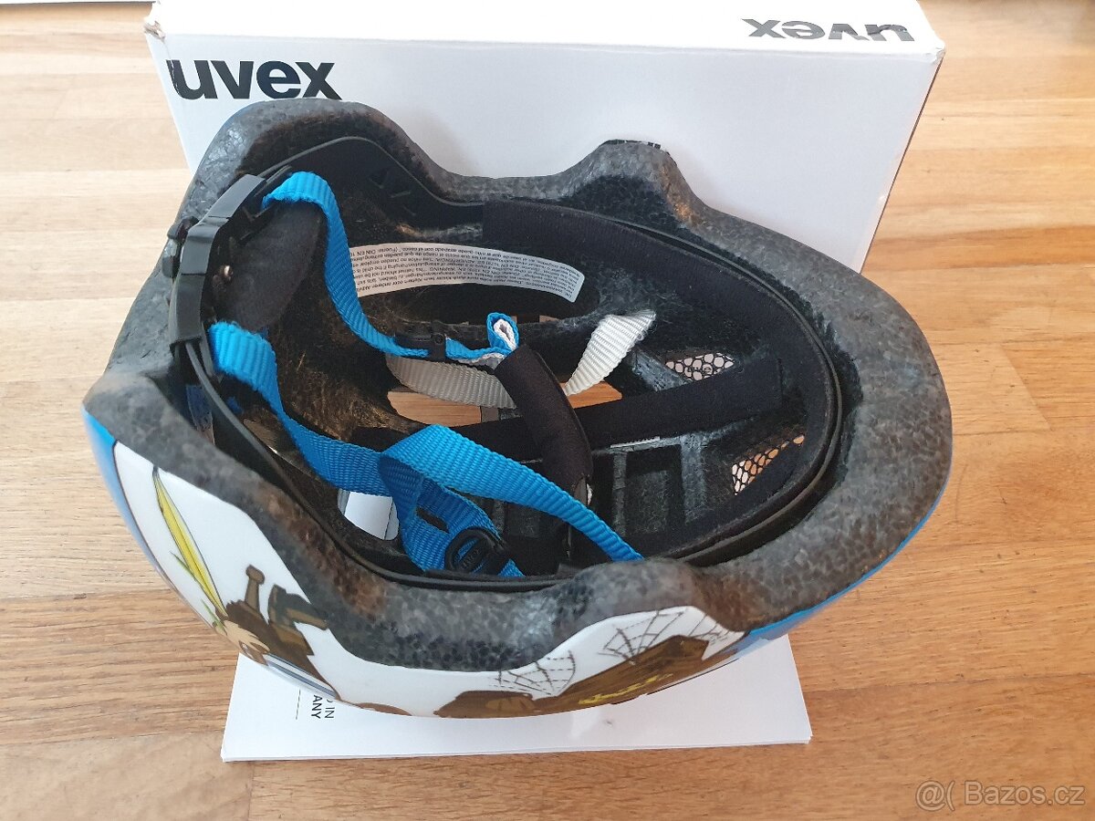 Dětská cyklistická helma přilba Uvex Kid 2, 46-52cm - 4