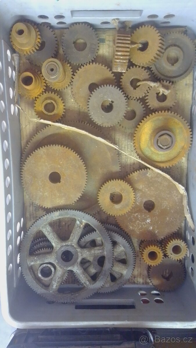 Kola převodovka soustruh závity obrábění kov - 4